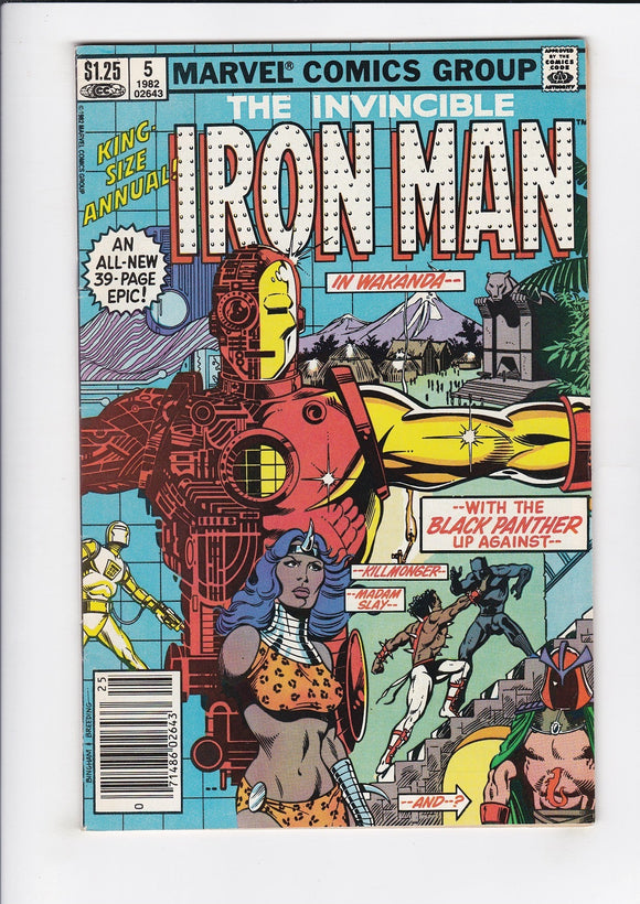 Iron Man Vol. 1  Annual  # 5  Canadian