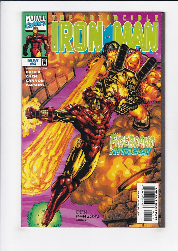 Iron Man Vol. 3  # 4