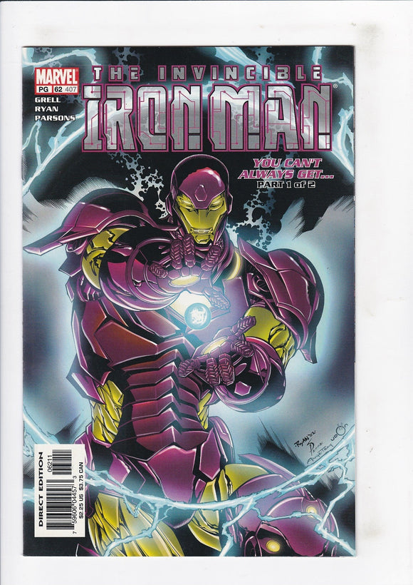 Iron Man Vol. 3  # 62