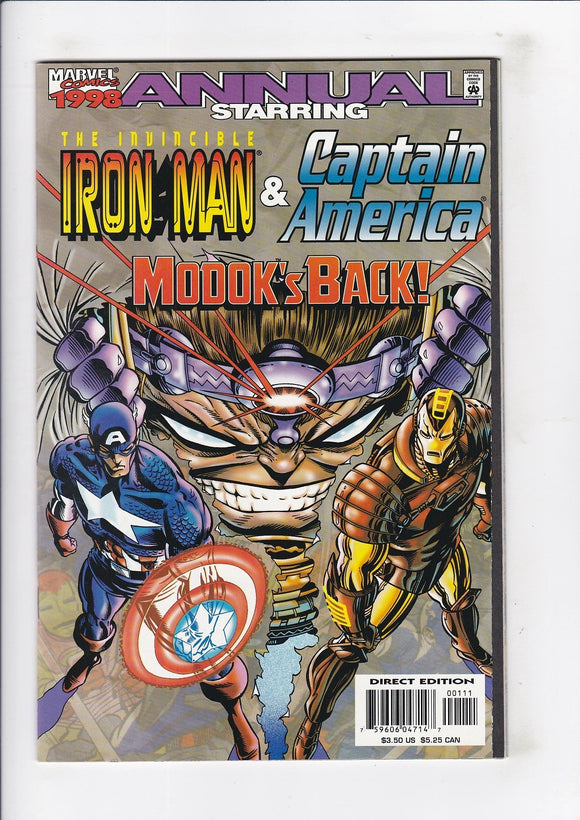 Iron Man Vol. 3  Annual  1998