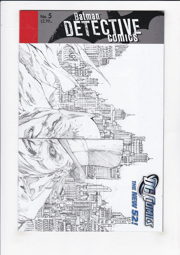 Detective Comics Vol. 2  # 5  1:25 Incentive Sketch Variant