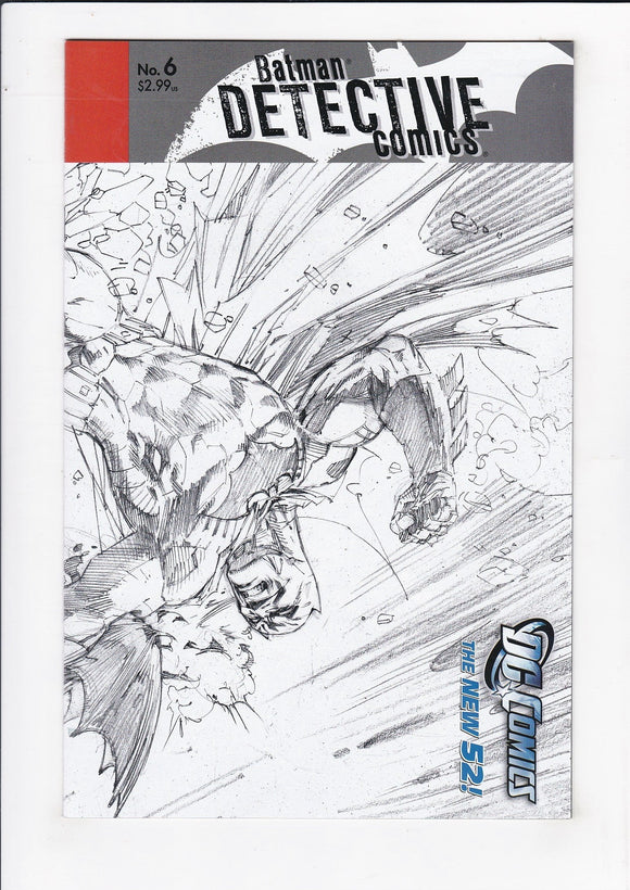 Detective Comics Vol. 2  # 6  1:25 Incentive Sketch Variant