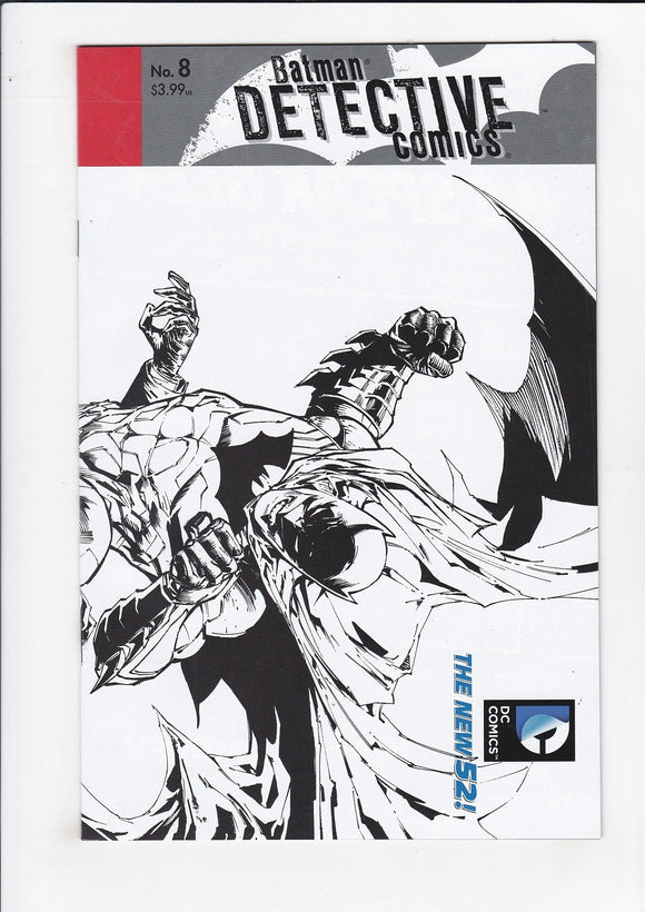 Detective Comics Vol. 2  # 8  1:25 Incentive Sketch Variant