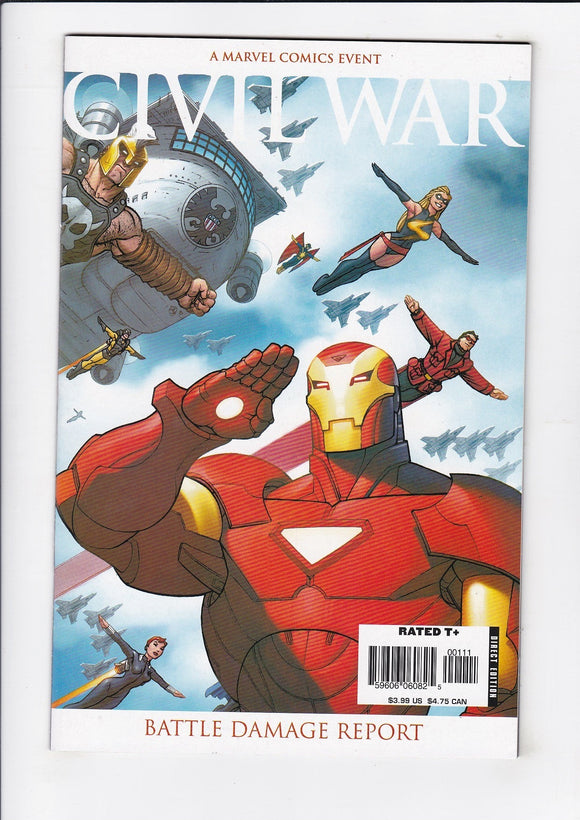 Civil War: Battle Damage Report (One Shot)