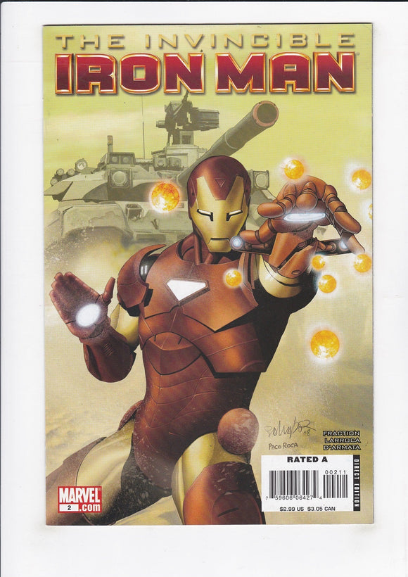 Invincible Iron Man Vol. 2  # 2