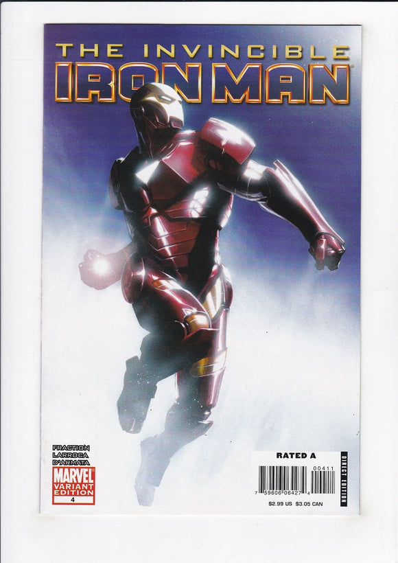 Invincible Iron Man Vol. 2  # 4  Dell'Otto Incentive Variant