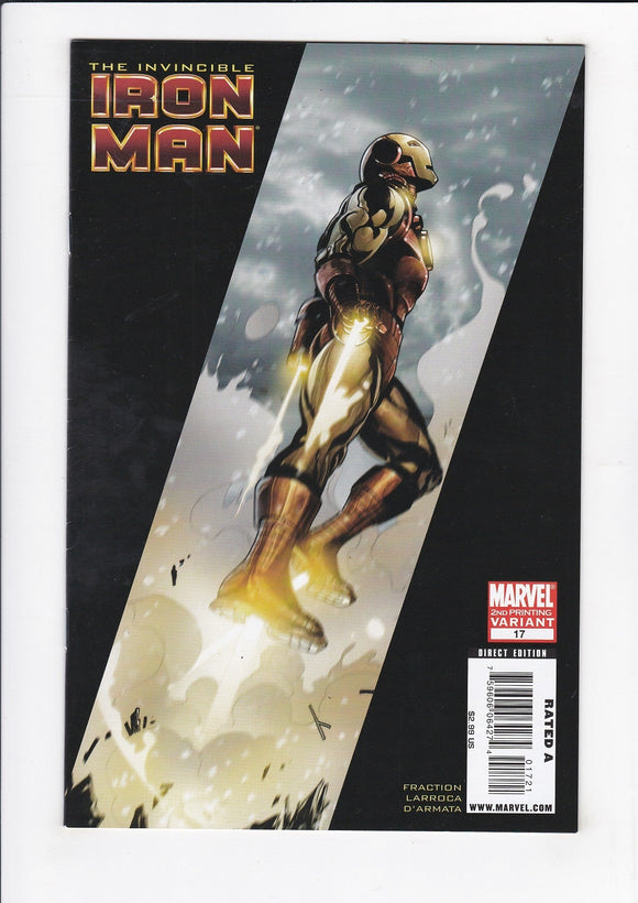 Invincible Iron Man Vol. 2  # 17  2nd Print Variant
