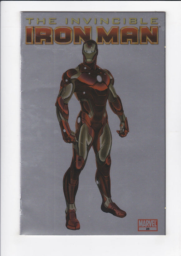 Invincible Iron Man Vol. 2  # 25  Meinerding Incentive Foil Variant