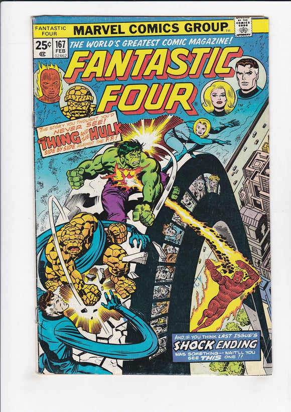 Fantastic Four  Vol. 1  # 167
