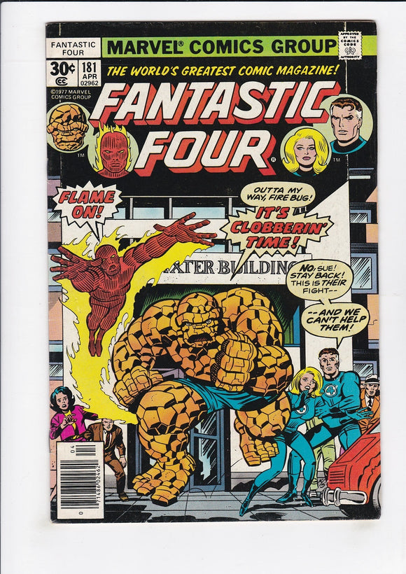 Fantastic Four  Vol. 1  # 181