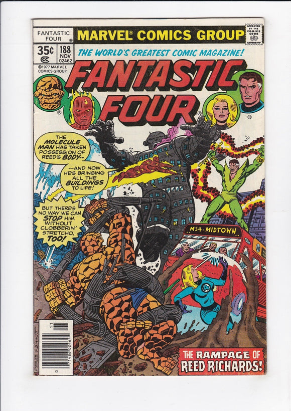 Fantastic Four  Vol. 1  # 188