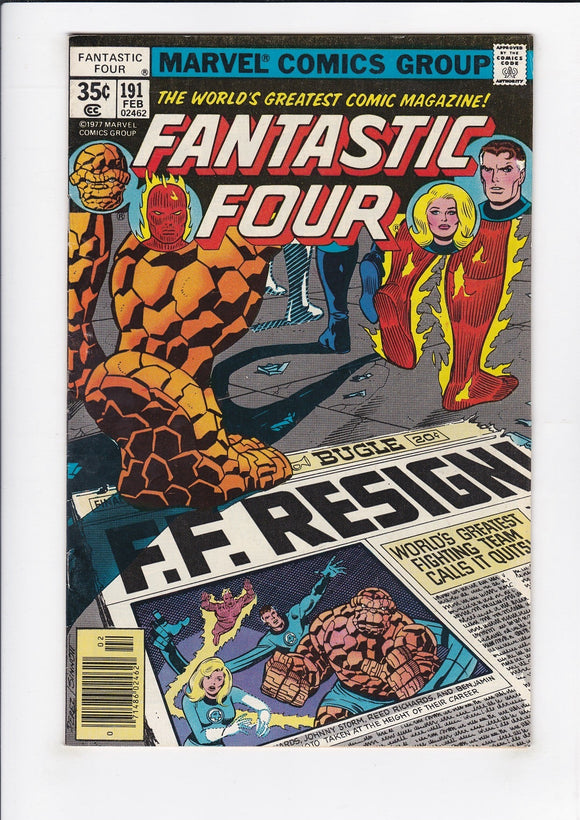 Fantastic Four  Vol. 1  # 191