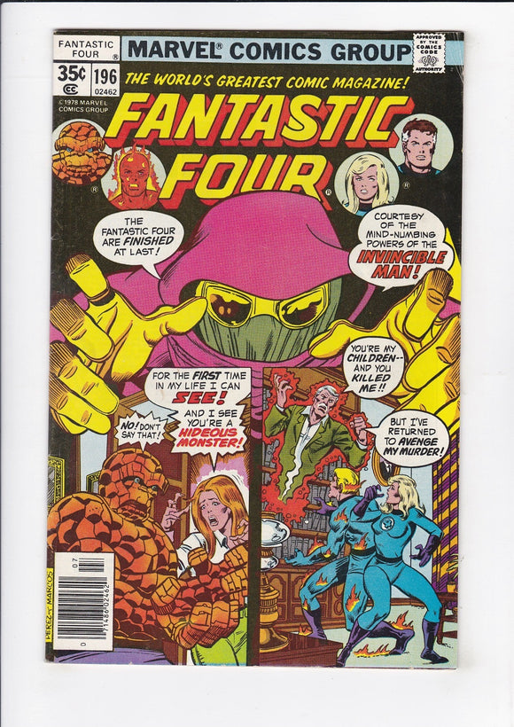 Fantastic Four  Vol. 1  # 196