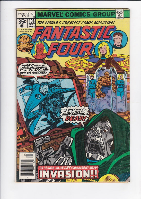 Fantastic Four  Vol. 1  # 198