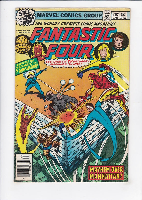 Fantastic Four  Vol. 1  # 202