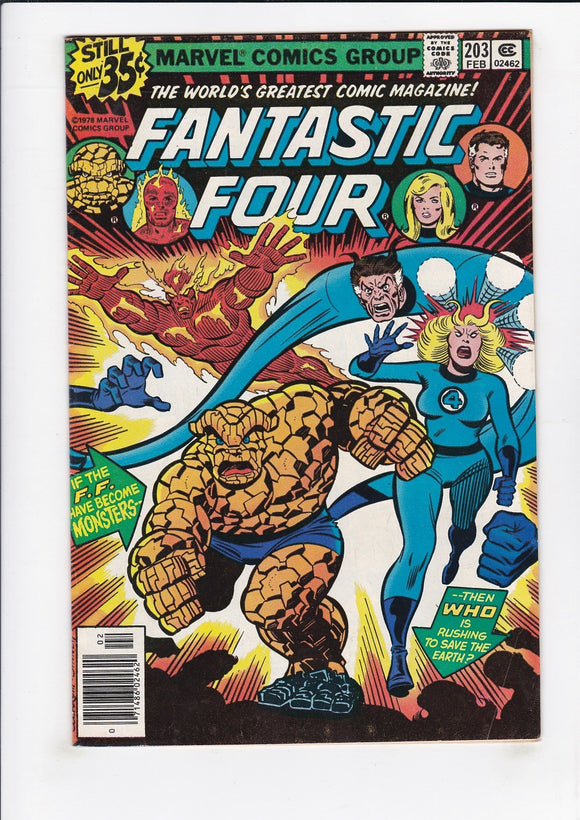 Fantastic Four  Vol. 1  # 203