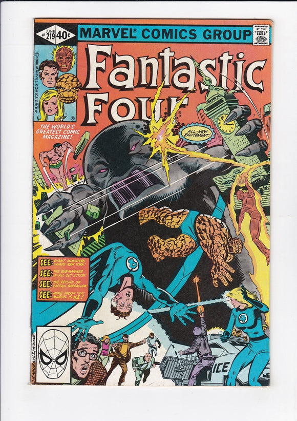Fantastic Four  Vol. 1  # 219