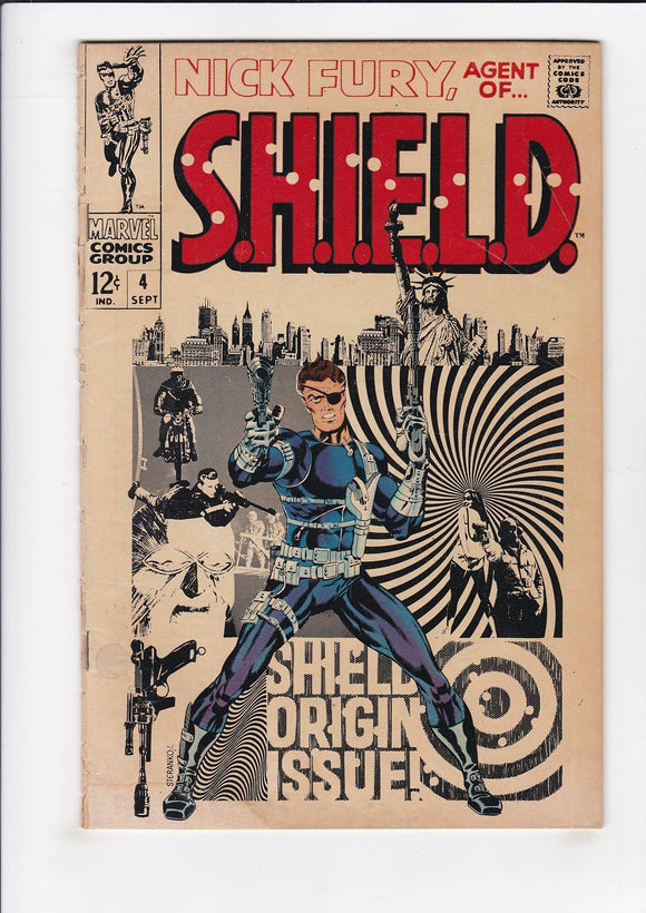 Nick Fury, Agent of S.H.I.E.L.D.  Vol. 1  # 4