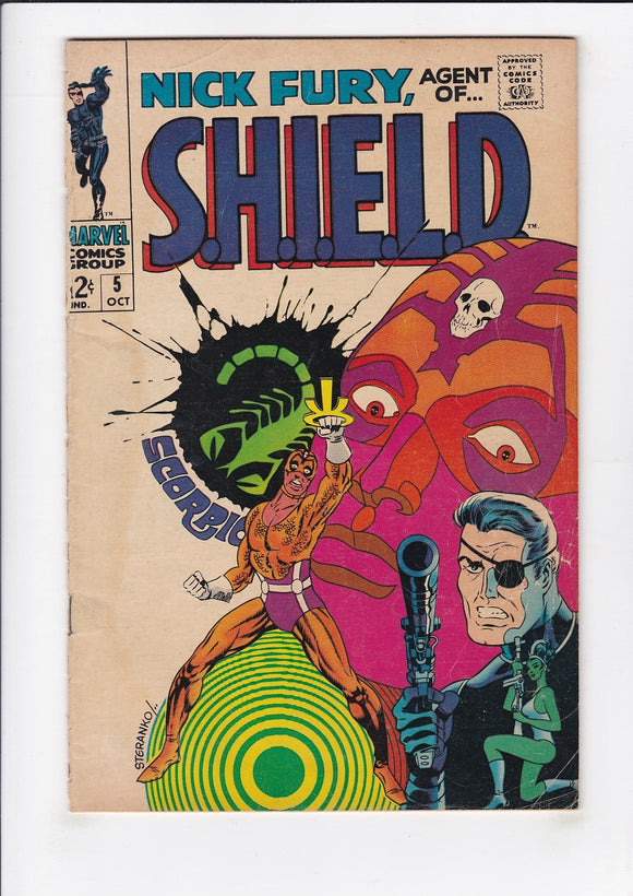 Nick Fury, Agent of S.H.I.E.L.D.  Vol. 1  # 5