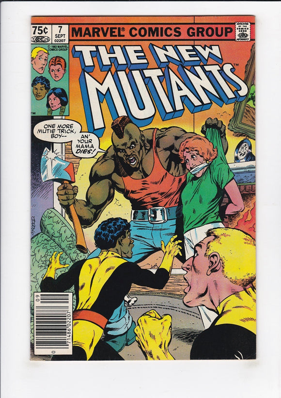 New Mutants  Vol. 1  # 7  Canadian