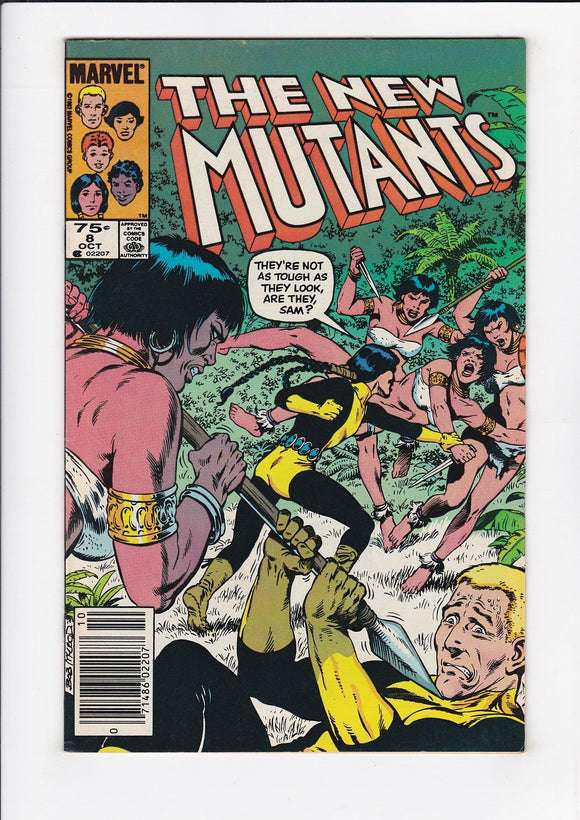 New Mutants  Vol. 1  # 8  Canadian