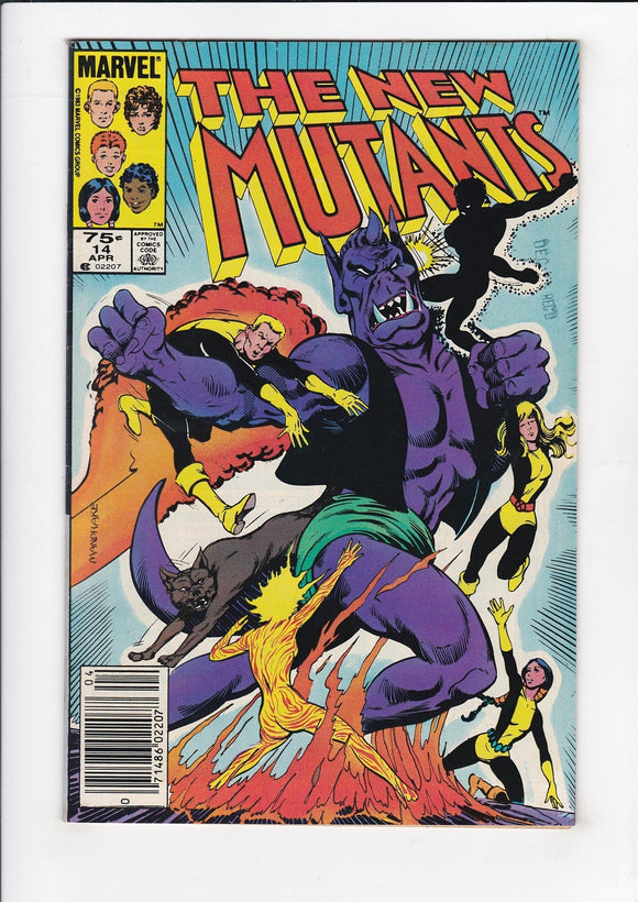 New Mutants  Vol. 1  # 14  Canadian