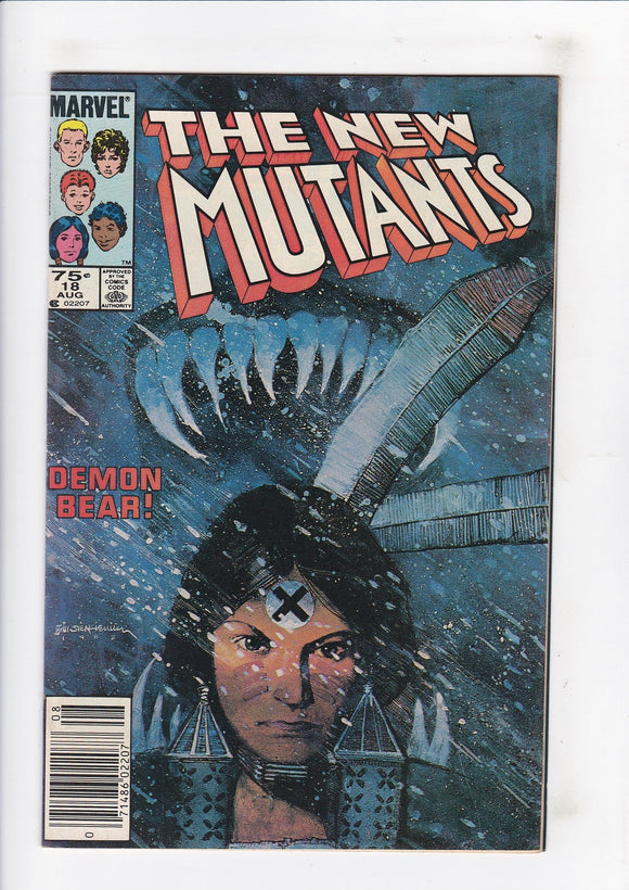 New Mutants  Vol. 1  # 18  Canadian