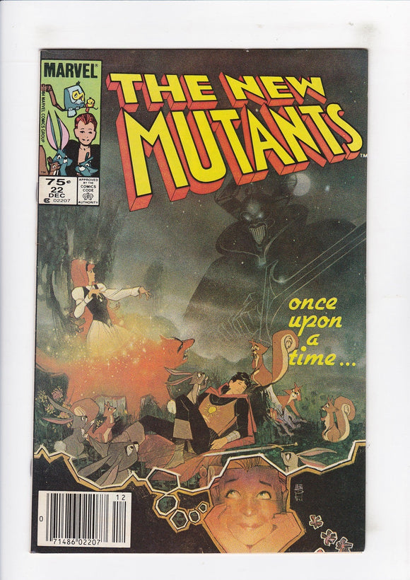 New Mutants  Vol. 1  # 22  Canadian