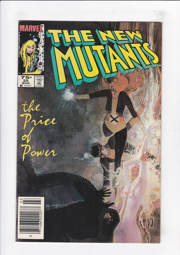 New Mutants  Vol. 1  # 25  Canadian