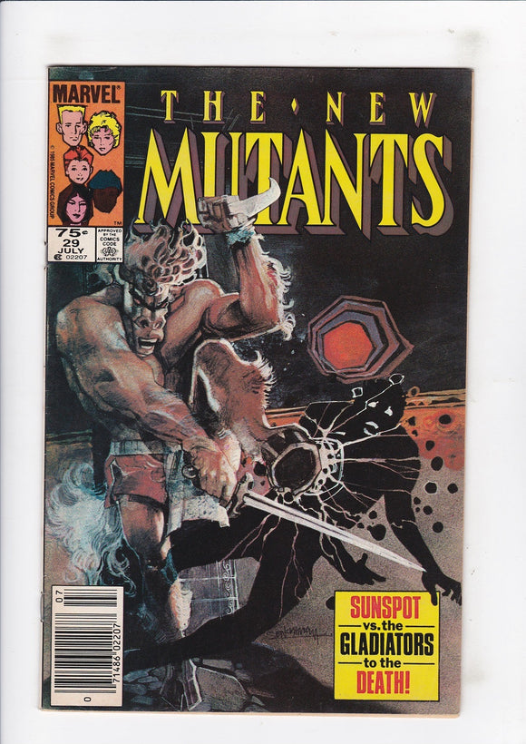 New Mutants  Vol. 1  # 29  Canadian