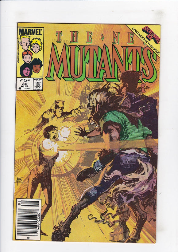New Mutants  Vol. 1  # 30  Canadian
