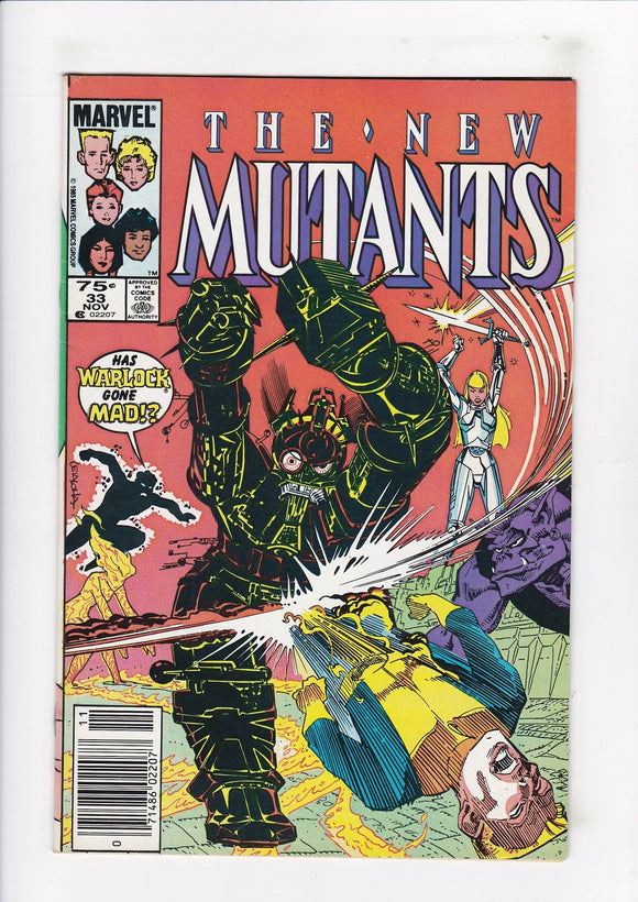 New Mutants  Vol. 1  # 33  Canadian