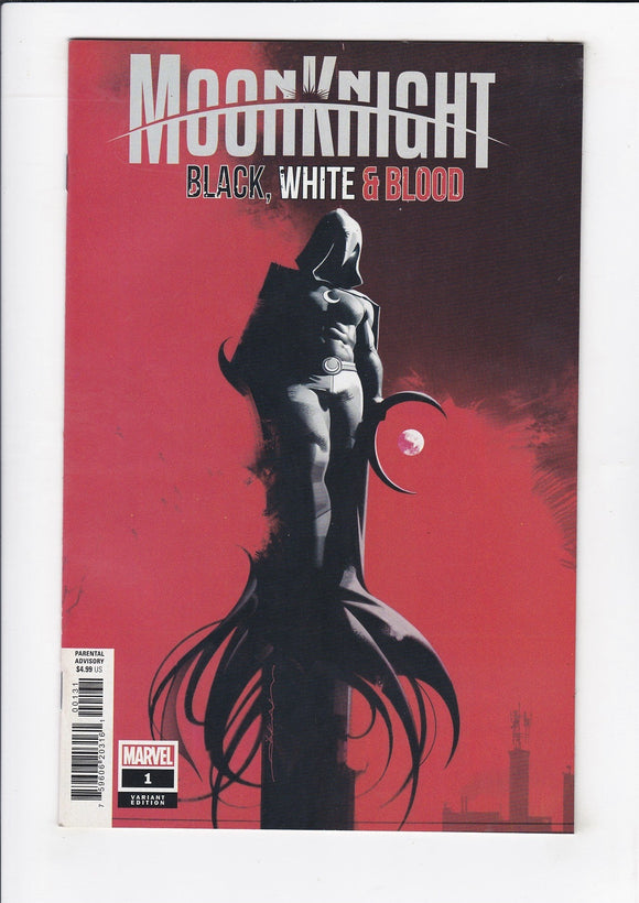 Moon Knight:  Black, White & Blood  # 1  Dekal 1:50  Incentive Variant