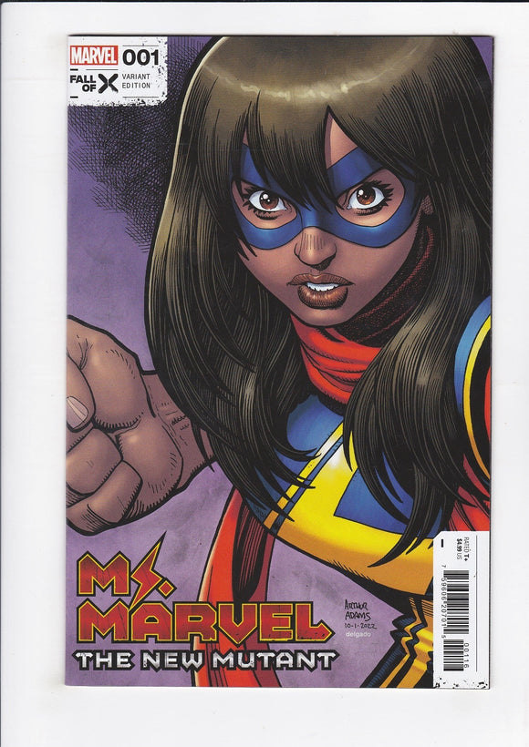 Ms. Marvel: The New Mutant  # 1  Adams  1:50 Incentive Variant