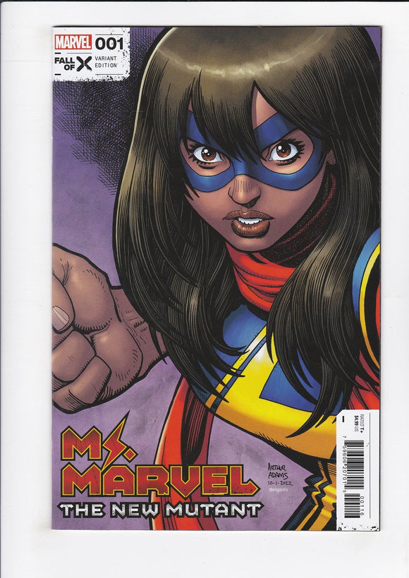 Ms. Marvel: The New Mutant  # 1  Adams  1:50 Incentive Variant