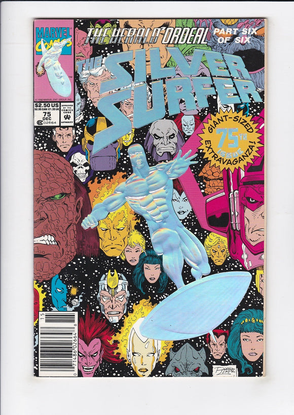 Silver Surfer Vol. 3  # 75  Newsstand
