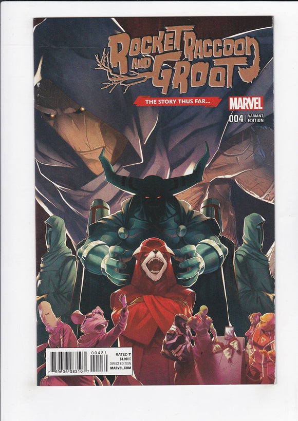Rocket Raccoon and Groot  # 4  Variant