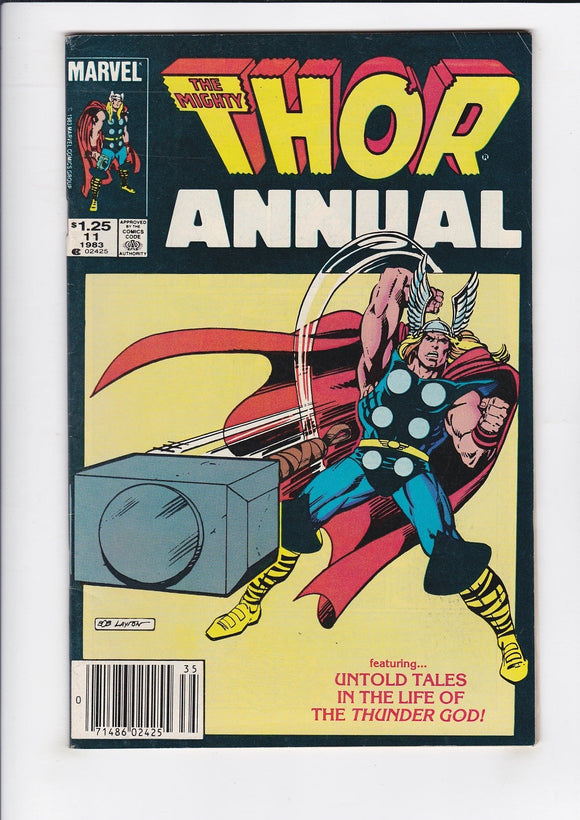 Thor Vol. 1  Annual  # 11  Canadian