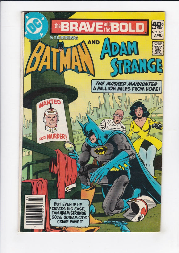 Brave and the Bold Vol. 1  # 161