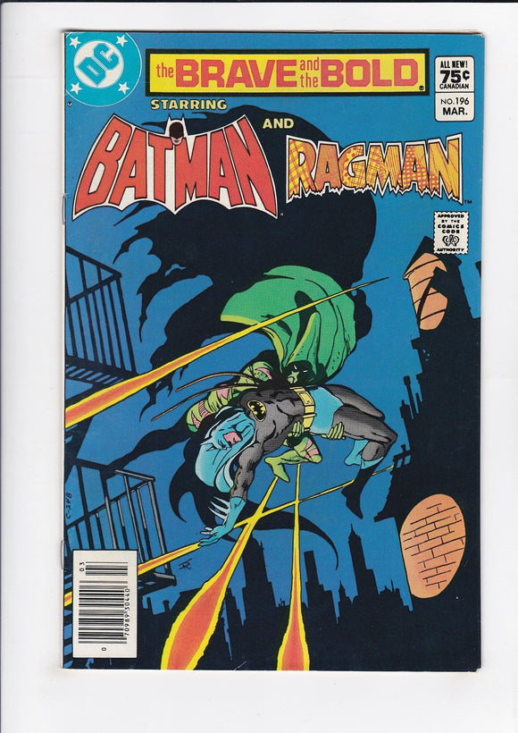 Brave and the Bold Vol. 1  # 196  Canadian
