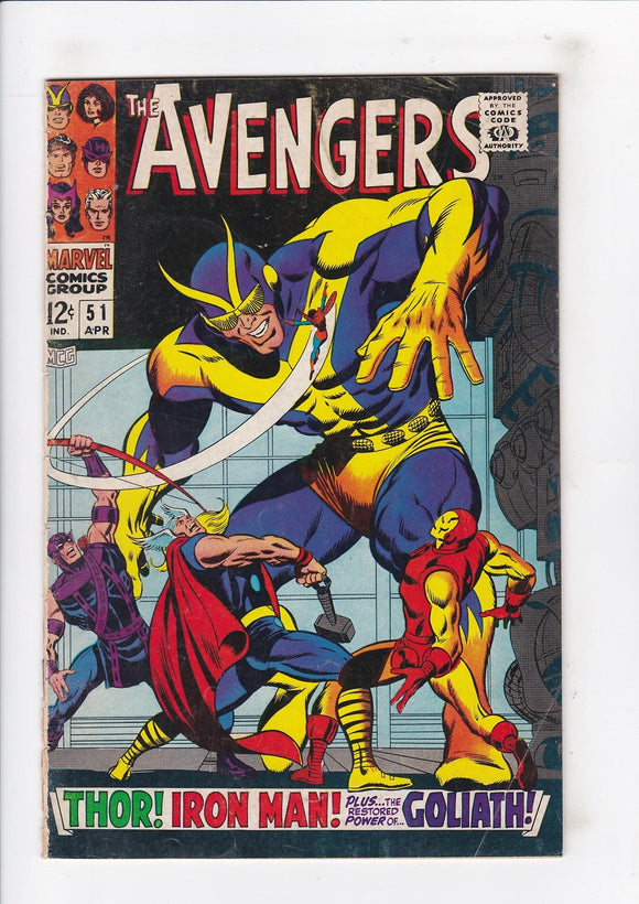 Avengers Vol. 1  # 51