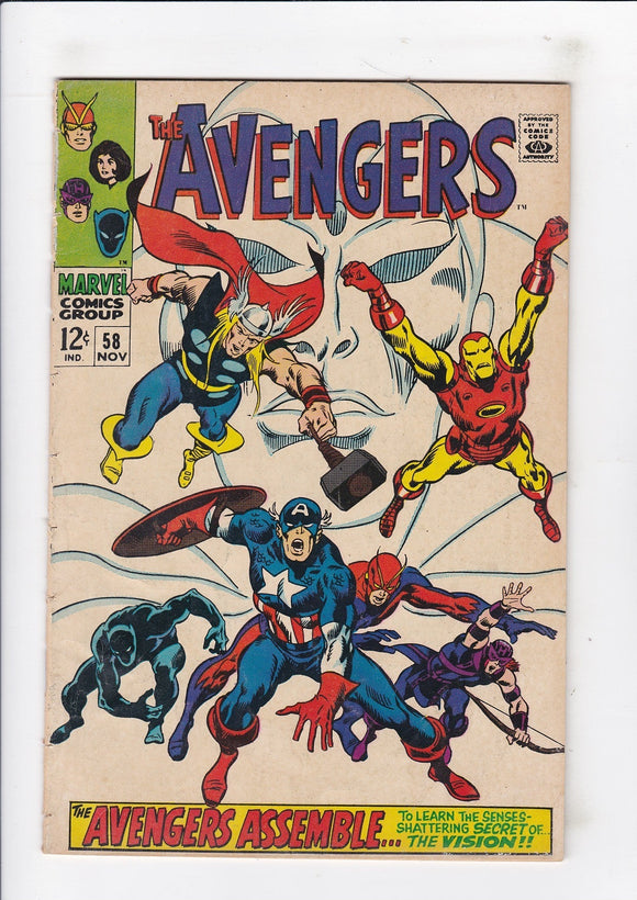 Avengers Vol. 1  # 58