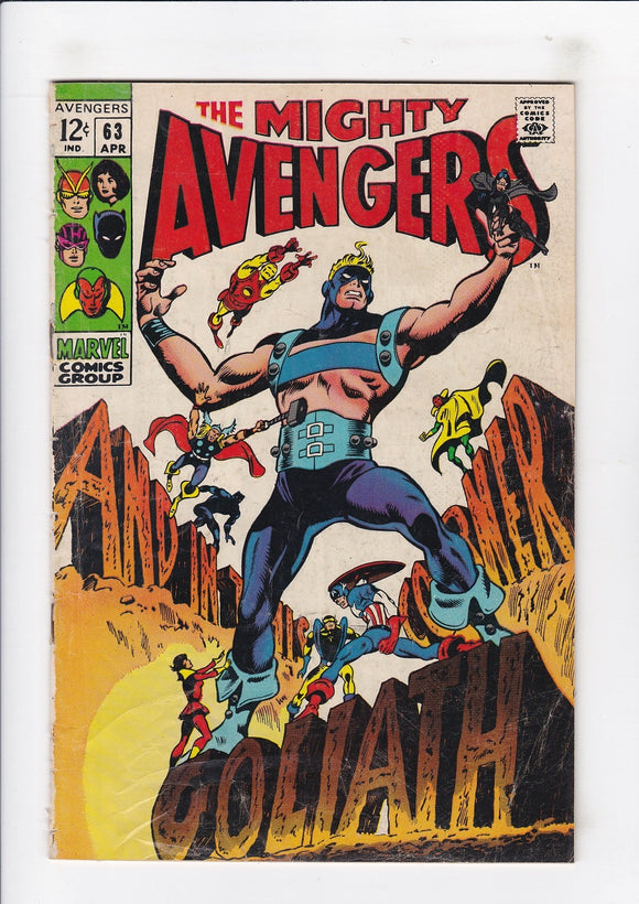 Avengers Vol. 1  # 63