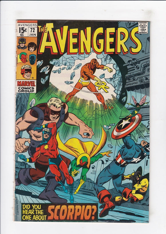 Avengers Vol. 1  # 72