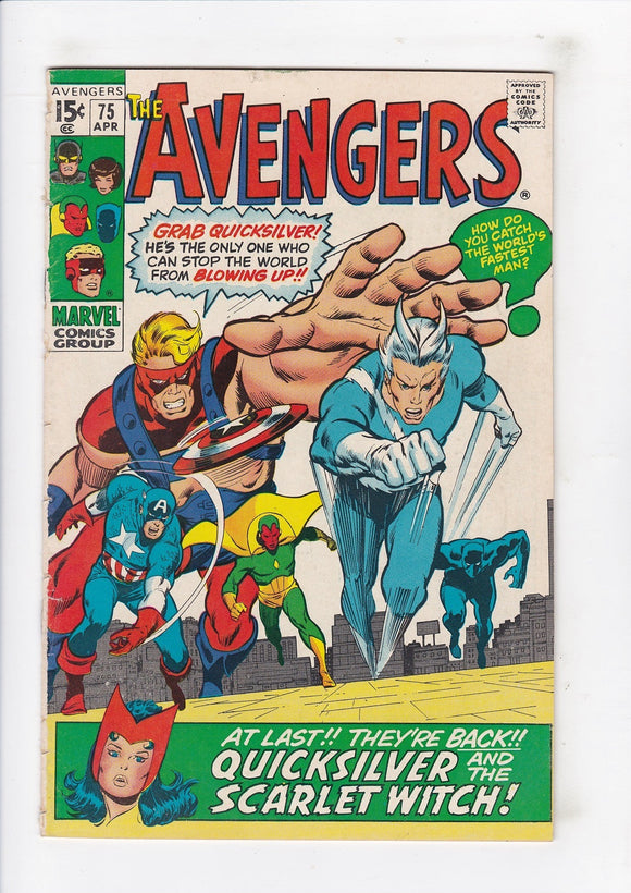 Avengers Vol. 1  # 75