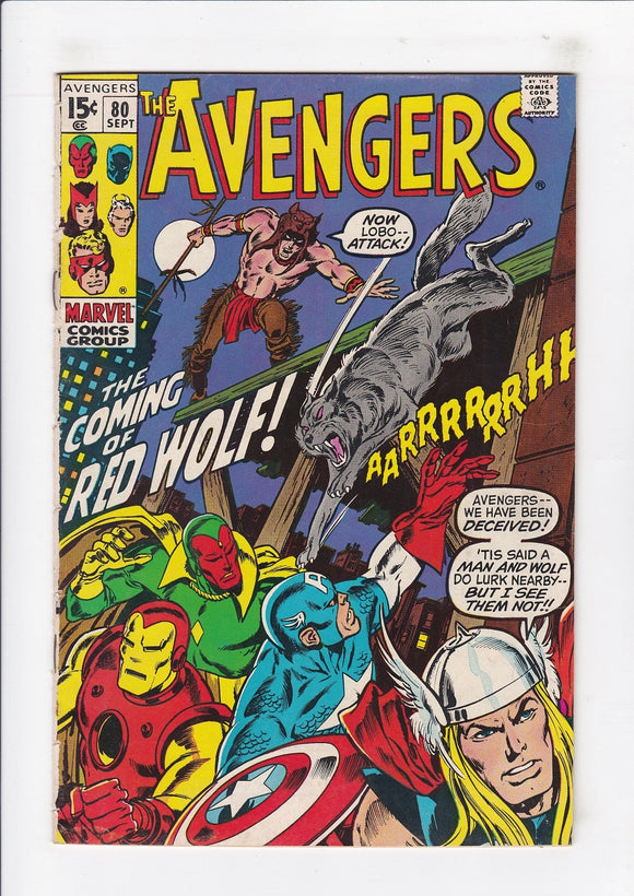 Avengers Vol. 1  # 80