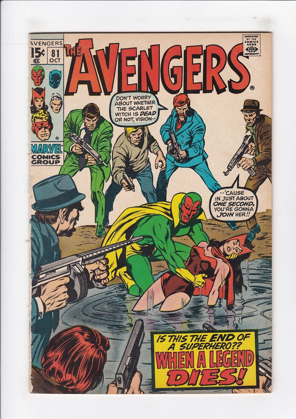Avengers Vol. 1  # 81
