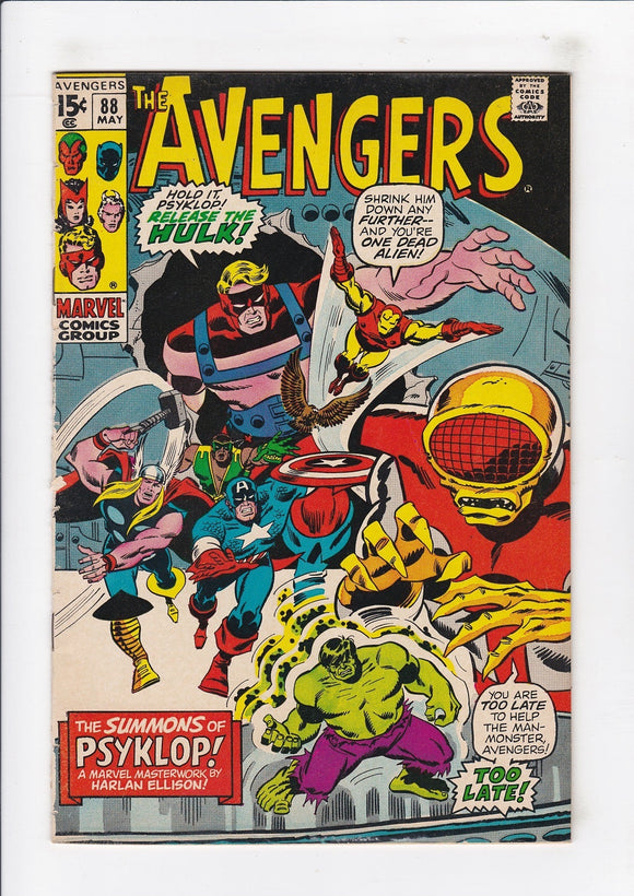 Avengers Vol. 1  # 88