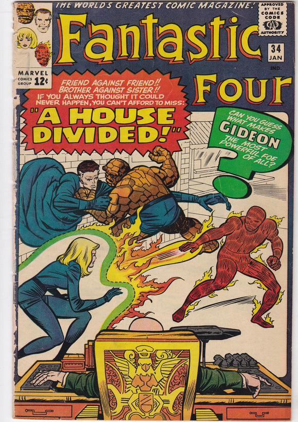 Fantastic Four Vol. 1  # 34