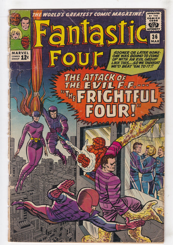 Fantastic Four Vol. 1  # 36